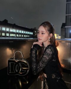 Song Jia Instagram - @dolcegabbana ✨🖤🥃
