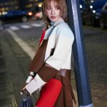Song Yuqi Instagram - 💙💙💙 #FendiFW24 @fendi @mrkimjones @silviaventurinifendi @delfinadelettrez