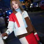 Song Yuqi Instagram - 💙💙💙 #FendiFW24 @fendi @mrkimjones @silviaventurinifendi @delfinadelettrez