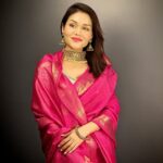 Sonu Kakkar Instagram - Saree…My fav attire💖 #sonukakkar #love #wearing #saree #indian #attire #traditional #look