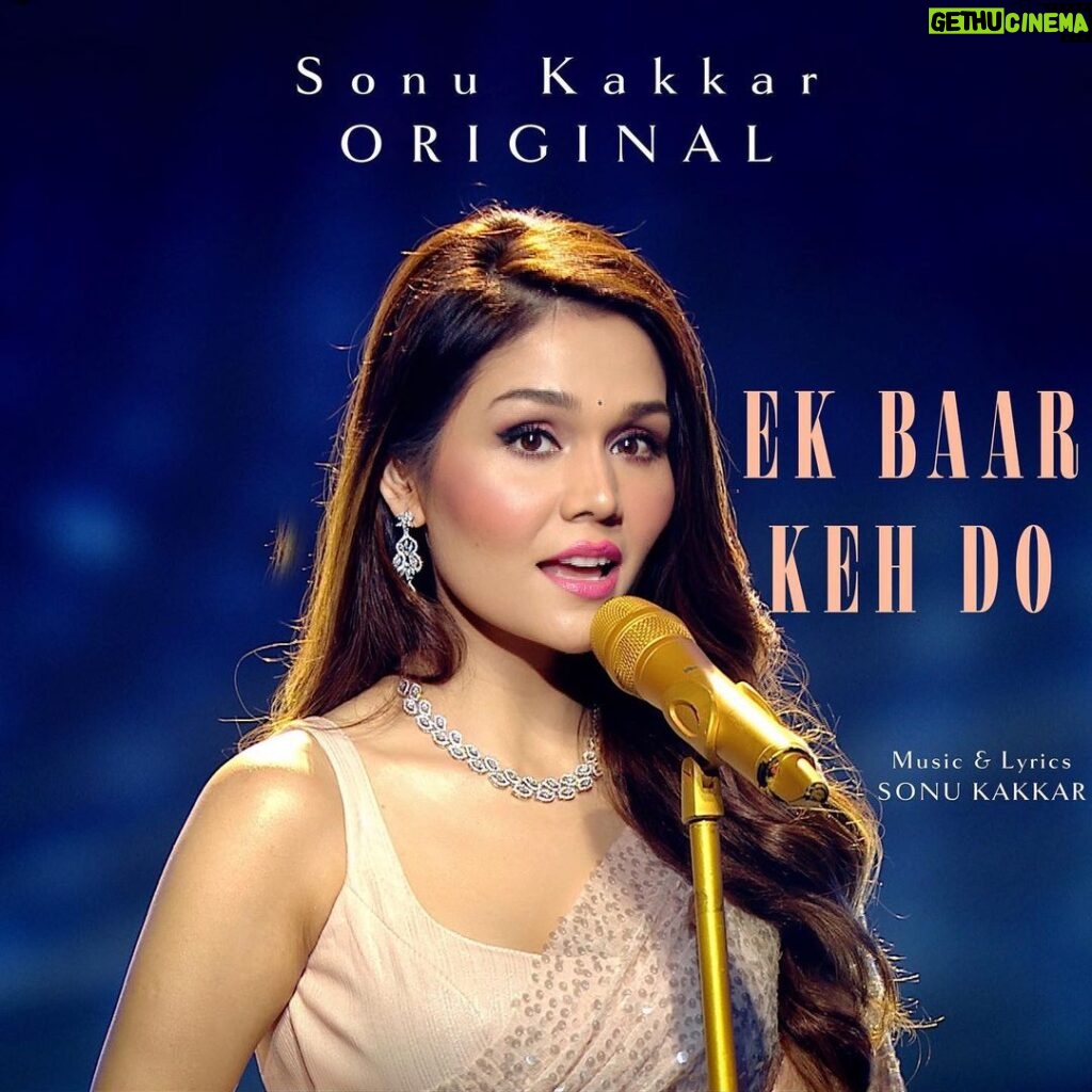 Sonu Kakkar Instagram - Releasing Today at 5 PM On My YouTube Channel😍 Stay tuned guys:) #ekbaarkehdo #original #song #sonukakkar