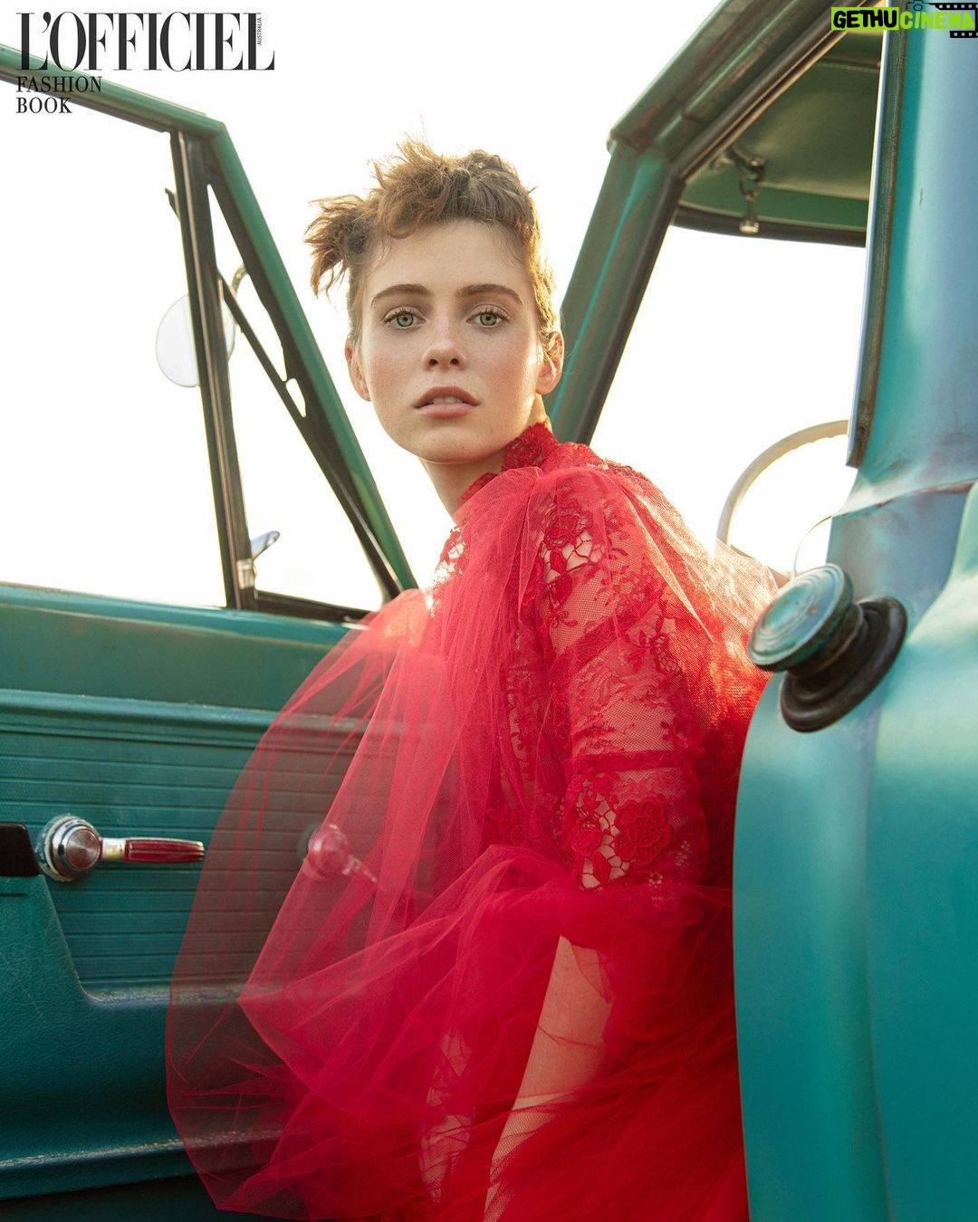 Sophia Lillis - 558.8K Likes - I can’t drive.
My article for L’Officiel Fashion Book Australia is out now, link in bio!
Creative Director & Photographer: Mike Ruiz @mikeruizone
Editor-in-Chief: Dimitri Vorontsov @dimitrivorontsov
Fashion Stylist: Alison Hernon at Agency Gerard Artists @718blonde
Hair: Sirsa at Art Department @_sirsa_
Makeup: Renee Garnes at Next Artists @reneegarnes
Publication: L’Officiel Fashion Book Australia @lofficielau
Location: Red Wagon Farms, Manalapan NJ @red_wagon_farm_market
Special thanks to Dan Keane for the customized vintage Chevy pickup!