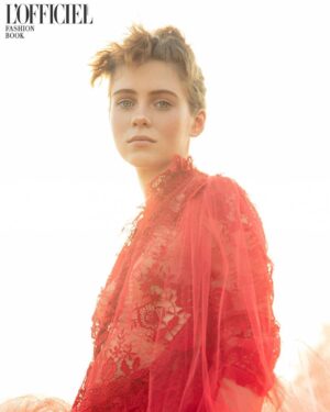 Sophia Lillis Instagram - I can’t drive.

My article for L’Officiel Fashion Book Australia is out now, link in bio!

Creative Director & Photographer: Mike Ruiz @mikeruizone
Editor-in-Chief: Dimitri Vorontsov @dimitrivorontsov
Fashion Stylist: Alison Hernon at Agency Gerard Artists @718blonde
Hair: Sirsa at Art Department @_sirsa_
Makeup: Renee Garnes at Next Artists @reneegarnes
Publication: L’Officiel Fashion Book Australia @lofficielau
Location: Red Wagon Farms, Manalapan NJ @red_wagon_farm_market
Special thanks to Dan Keane for the customized vintage Chevy pickup!