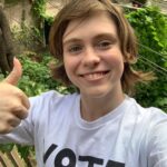Sophia Lillis Instagram - I’ll be casting my vote for the first time this year in the presidential election. Tomorrow, check out my IGTV on @Madewell to learn more about being a first time voter & the importance of voting. Madewell is proud to donate 100% of the purchase price of this tee through November 3, 2020 to the @aclu_nationwide and its mission to maintain and advance civil liberties, including the protection of the fundamental right to vote. Through the Vote Collection, Madewell will donate a minimum of $750,000 to support the ACLU. #MadewellPartner