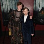 Sophia Lillis Instagram - Had an amazing time at the LA screening of Gretel & Hansel last night! Thanks so much to everyone who came out! @gandhmovie #FollowTheCrumbs Outfit: @dior HMU: @blondiemua boots: @stuartweitzman
