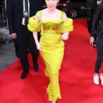 Sophia Lillis Instagram - Loved wearing this gorgeous dress for the Berlin premiere of Dungeons & Dragons last night! Thanks so much to everyone in Berlin who came out to welcome us. Next stop, Paris! dress: @hoganmclaughlin styling: @chloe.chippendale & @awildatheart hair & makeup: @saskiakrause