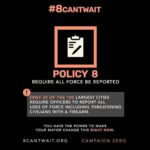 Sophia Lillis Instagram - Head to the link in my bio to view Campaign Zero’s initiative #8CantWait, which proposes 8 restrictions and regulations to be placed on police departments to prevent instances of abusive policing and to hold officers accountable for employing unnecessary force. Find your city on the website to view which regulations are in place, and contact your mayor to demand that the remaining regulations be instituted.