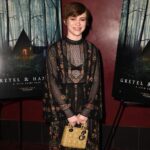 Sophia Lillis Instagram - Had an amazing time at the LA screening of Gretel & Hansel last night! Thanks so much to everyone who came out! @gandhmovie #FollowTheCrumbs Outfit: @dior HMU: @blondiemua boots: @stuartweitzman