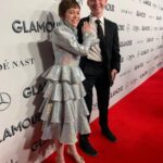 Sophia Lillis Instagram - Thanks so much @glamourmag for inviting me to the 2019 Women of the Year awards! Such an amazing and inspirational night! Dress: @batshevadress Shoes: @louboutinworld Suit: @brooksbrothers Styling: @annakatsanis with assistance from @paulinacastrostyle Hair and makeup: @salonaks @sadahsaltzman Alice Tully Hall