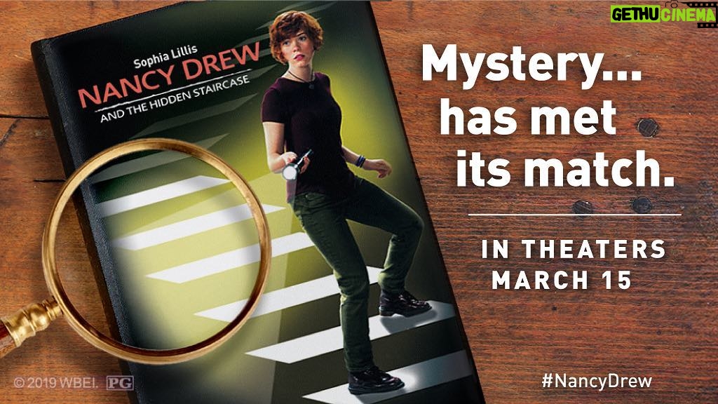 Sophia Lillis Instagram - One week until Nancy Drew and the Hidden Staircase hits theaters! #NancyDrew