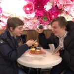 Sophia Lillis Instagram - Had a great time at @cakedupcafe NYC!! Thanks so much for the awesome birthday cake and cupcakes! CakedUp NY