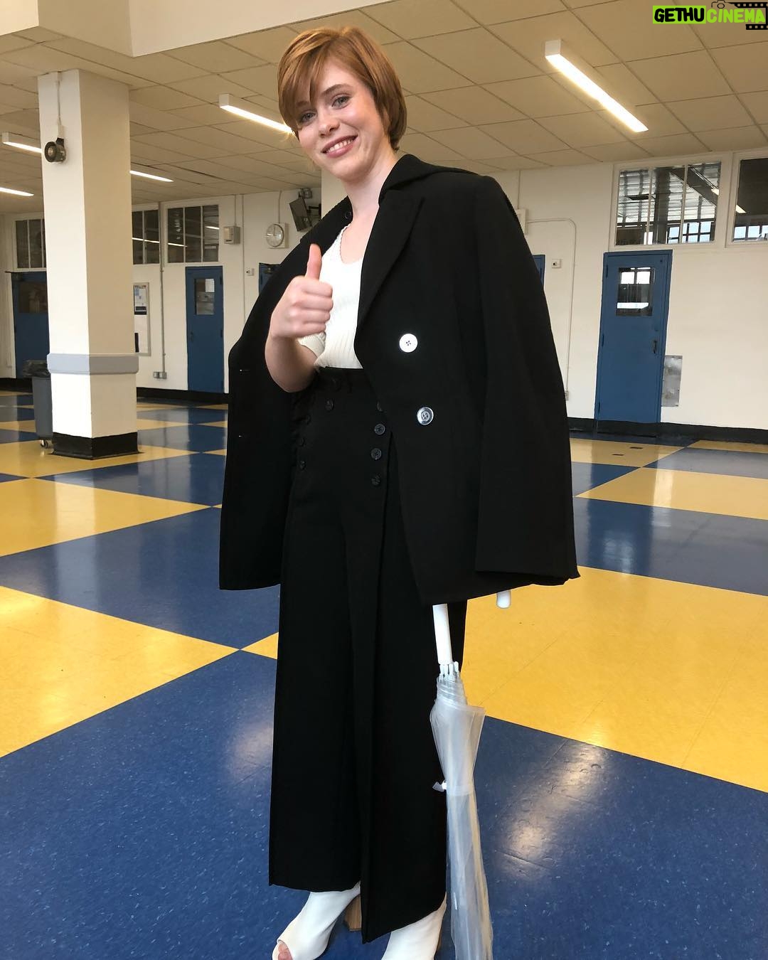 Sophia Lillis Instagram - Thanks so much @31philliplim for the invite! Styling by @gabriellangenbrunner @salonaks @sadahsaltzman New Design High School