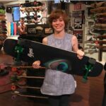 Sophia Lillis Instagram - Thanks @unclefunkysboards for the new longboard! Uncle Funkys Boards