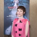 Sophia Lillis Instagram - Had so much fun at the #NancyDrew premiere yesterday! So great to see everyone and I’m so excited for you all to see it on March 15! Dress by @rodarte Shoes by @miumiu Earrings by @apmmonaco Styling by @chrishoran20 Hair and makeup by @blondiemua