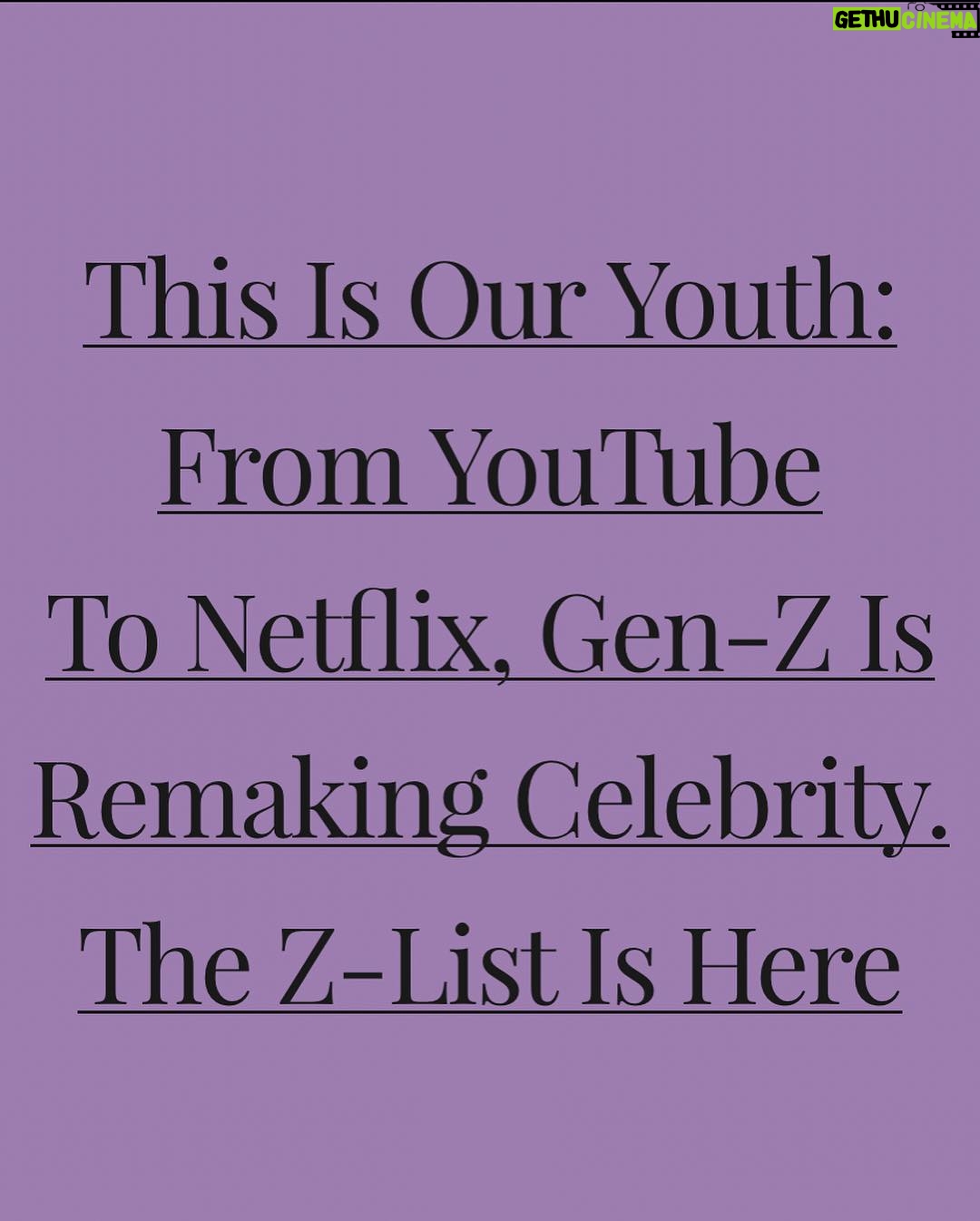 Sophia Lillis Instagram - Neato! Thanks @refinery29 #ZList Link in bio