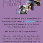 Sophia Lillis Instagram - Neato! Thanks @refinery29 #ZList Link in bio