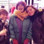 Sophia Lillis Instagram - move over @ethansaslater there’s only room for two buff gingers in this town // LOVED THE @spongebobbway MUSICAL, I LAUGHED CRIED SCREAMED ETC. GO SEE IT!! The Palace Theatre