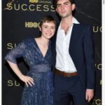 Sophia Lillis Instagram - So happy to be back in NYC, had a great time at the Succession season 3 premiere! Thanks so much @majeparis for the sparkly dress!