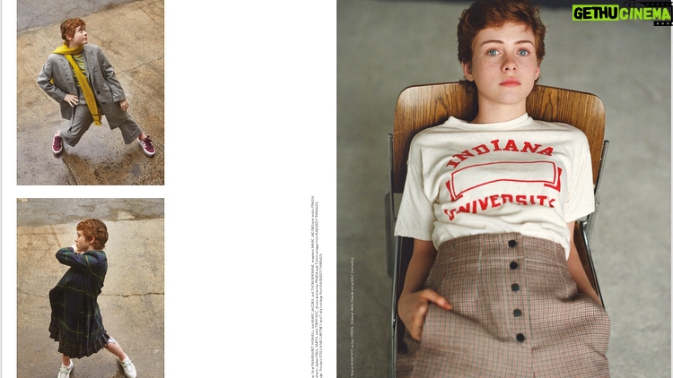 Sophia Lillis Instagram - Had a blast chatting with @jocelynsilver from @wonderland magazine! Such a fun shoot with @annie_powers and @esthermatillaoubina! I didn’t even have to leave Brooklyn! And remember guys, IT digital release is tomorrow! Stay spooky pals 🎈