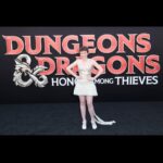 Sophia Lillis Instagram - Had a blast at the LA premiere for Dungeons & Dragons: Honor Among Thieves! Thank you to everyone who came to support! #FendiPartner Hair and Makeup: @blondiewoodbeauty Styling: @chloechippendale @awildatheart Wearing: @fendi