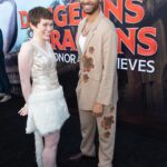 Sophia Lillis Instagram - Had a blast at the LA premiere for Dungeons & Dragons: Honor Among Thieves! Thank you to everyone who came to support! #FendiPartner Hair and Makeup: @blondiewoodbeauty Styling: @chloechippendale @awildatheart Wearing: @fendi
