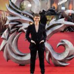 Sophia Lillis Instagram - London! Premiere! Dungeons & Dragons: Hono(u)r Among Thieves! March 31! Makeup: @ciona.johnson.king Styling: @chloechippendale @awildatheart Wearing: @giorgioarmani