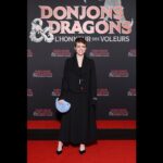 Sophia Lillis Instagram - Had such a great time at the Paris premiere for Dungeons & Dragons: Honor Among Thieves (Donjons et Dragons: L’Honneur Des Voleurs for those in the know)! Next stop, London! Look: @patou Styling: @chloe.chippendale & @awildatheart Hair and make-up: @loriane_leger