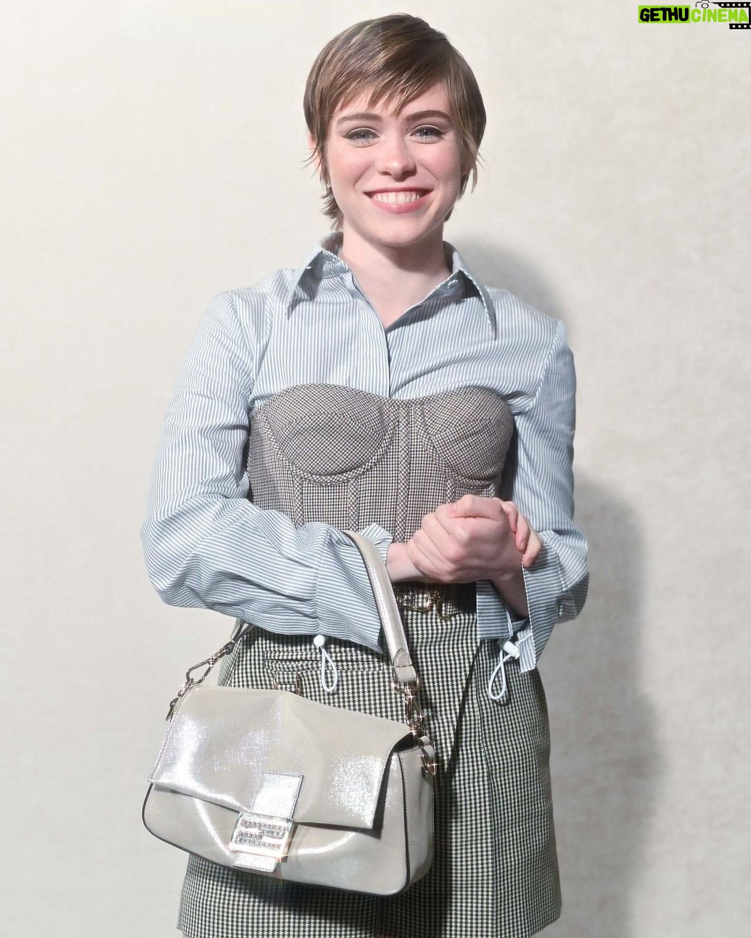 Sophia Lillis - 381.5K Likes - Had the best time at the Fendi show at NYFW! Thanks so much for having me and thanks so much @yeseniamartinez1122 for coming with me!
@fendi
@mrkimjones
@silviaventurinifendi
#FendiBaguette