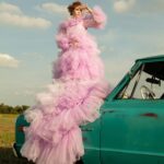 Sophia Lillis Instagram - I can’t drive. My article for L’Officiel Fashion Book Australia is out now, link in bio! Creative Director & Photographer: Mike Ruiz @mikeruizone Editor-in-Chief: Dimitri Vorontsov @dimitrivorontsov Fashion Stylist: Alison Hernon at Agency Gerard Artists @718blonde Hair: Sirsa at Art Department @_sirsa_ Makeup: Renee Garnes at Next Artists @reneegarnes Publication: L’Officiel Fashion Book Australia @lofficielau Location: Red Wagon Farms, Manalapan NJ @red_wagon_farm_market Special thanks to Dan Keane for the customized vintage Chevy pickup!