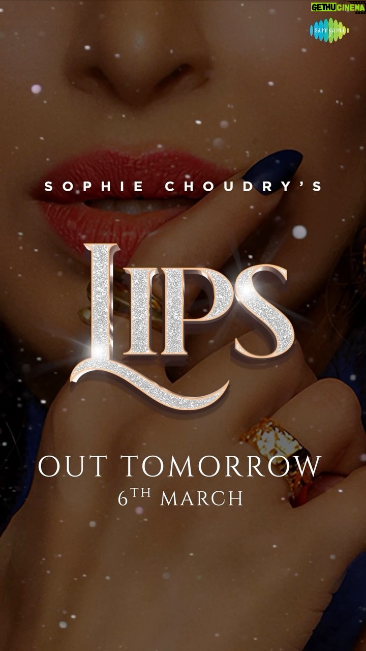 Sophie Choudry Instagram - The secret on these #Lips to be revealed on 6th March. You don't wanna miss it π𫦠@sophiechoudry @raahimusicworld @ardaas_26 @lovel.arora @ajaybittuarora @ruelhiphop @freddy_daruwala @hslstudios #Saregama #SaregamaMusic #Lips #Sophiechoudry #Music #Explore #Feature