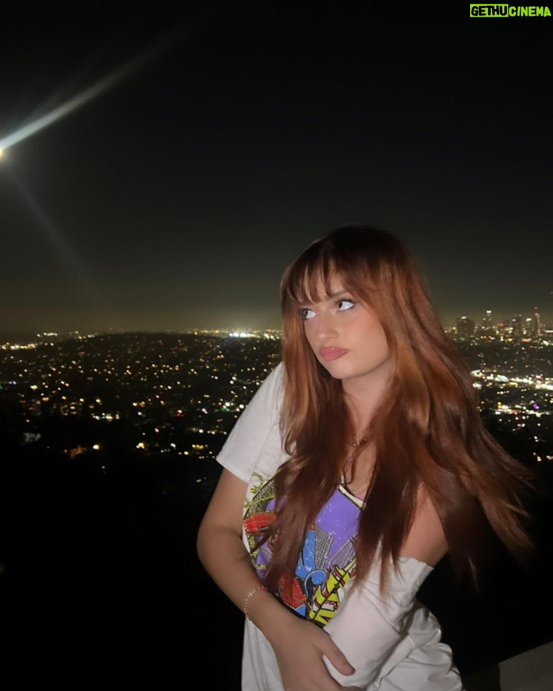Sophie Fergi Instagram - ✨🤍🌑 Griffith Observatory