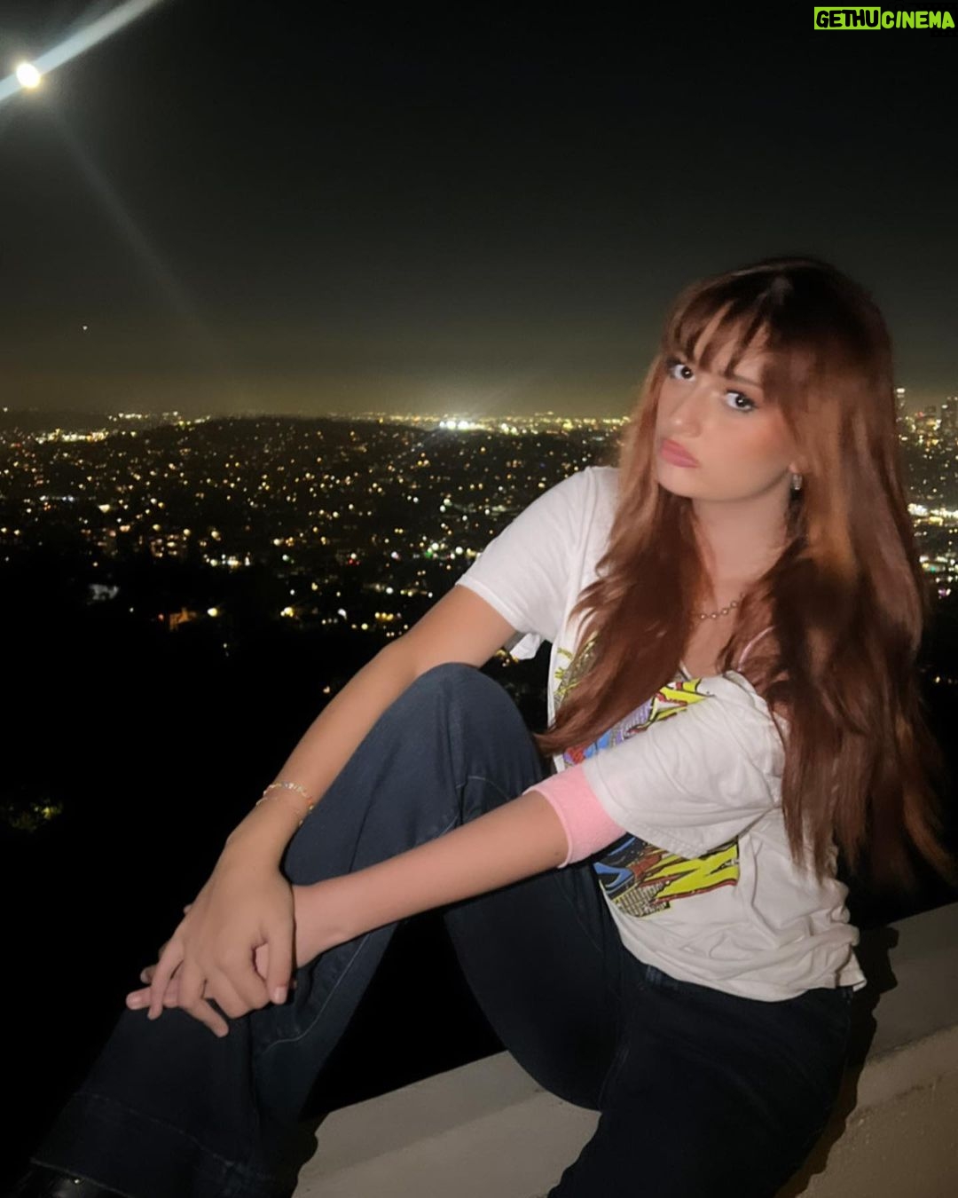 Sophie Fergi Instagram - ✨🤍🌑 Griffith Observatory