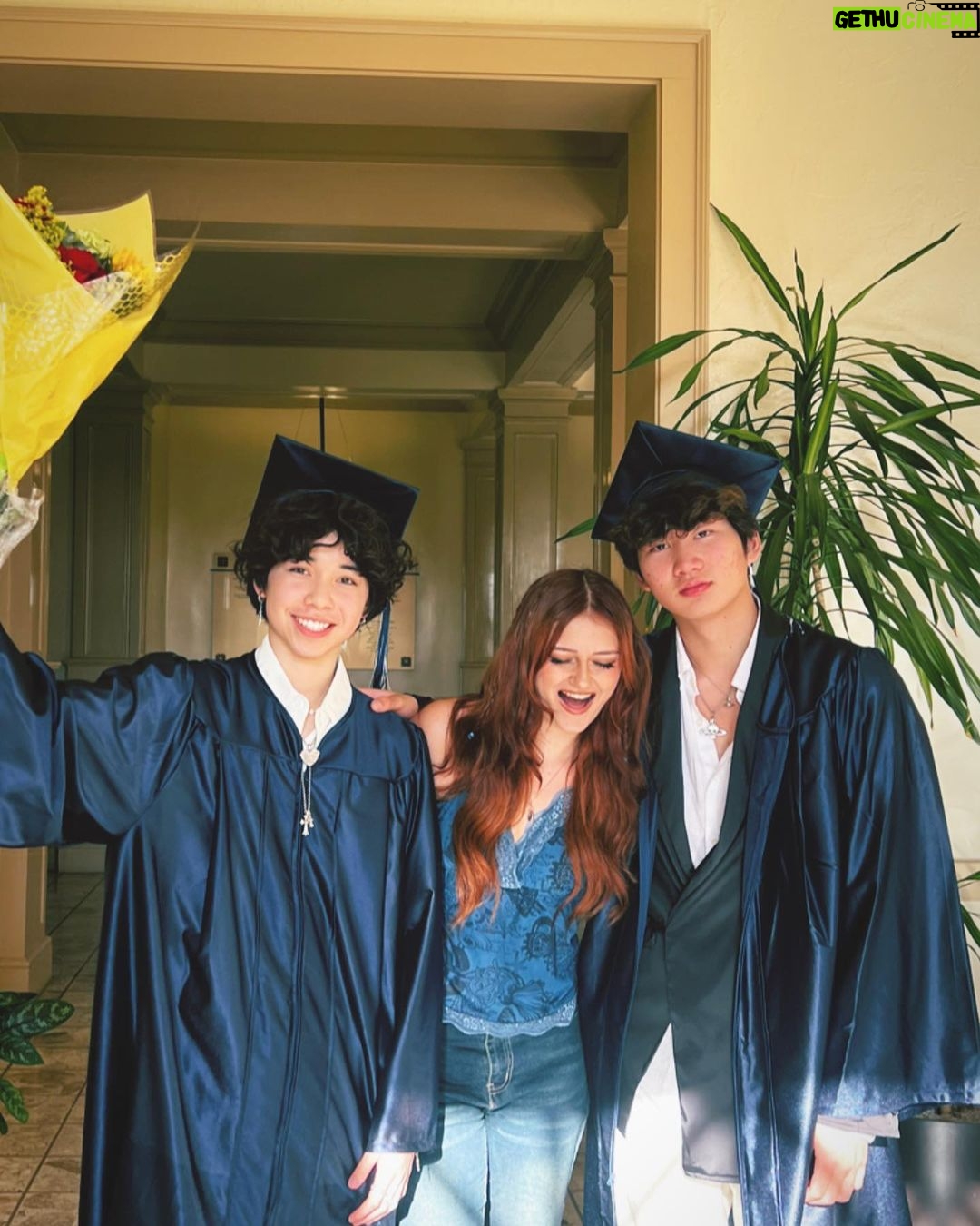Sophie Fergi Instagram - THEY DID IT‼️‼️💙💙 @ashhlara @ryanhtang Los Angeles, California