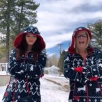 Sophie Fergi Instagram – WITH MY GRANDMA!!!❤️🎄 #reels #reelsinstagram #reelitfeelit #reelsvideo #reelsviral Big Bear Mountain