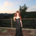 Sophie Fergi Instagram - 💋🎶I'm sitting here crying in my prom dress 🎶💋 Hollywood Hills