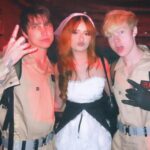 Sophie Fergi Instagram - One year ago I was dressed up as them for Halloween and today I got to go to their party this is insane 🥹🫶 Los Angeles, California