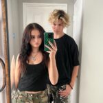 Sophie Fergi Instagram - Twinning👽🖤 Hollywood