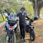 Soubin Shahir Instagram - Morning ride 🤍 with @shyju.khalid Kochi, India