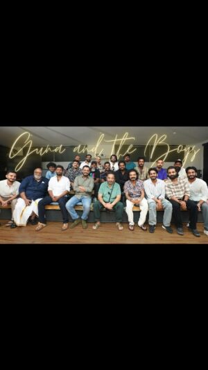 Soubin Shahir Instagram - #Guna With The Boys ❤️
.
#Ulaganayagan #KamalHaasan #ManjummelBoys 
@ikamalhaasan @rkfioffl
@turmericmedia
@magizhmandram
.
@manjummelboysthemovie
@__chidambaram__
@paravafilms
@sreegokulammoviesofficial
@babu_shahir
@soubinshahir
@antony_shawn
@sreenathbhasi
@balu__varghese
@ganapathisp_official
@jean.lal
@deepakparambol
@abhiramradhakrishnan_
@arunthekurian
@khalidh.rahman
@vishnu_reghu__
@chanduveeyyy
@shyju.khalid
@sushintdt
@vivek__harshan 
@ajayanchalissery
@masharhamsa
@ronexxavier4103
@binacan4516
@nitin_mick
#sarcasanam
@rohith_ks
@sksreerag
@nithin.k.p
@vaisakh_c_
@jinubro7
@yellow_tooths
@eggwhitevfx
@thinkmusicmalayalam
@dreambig_films
@pharsfilm