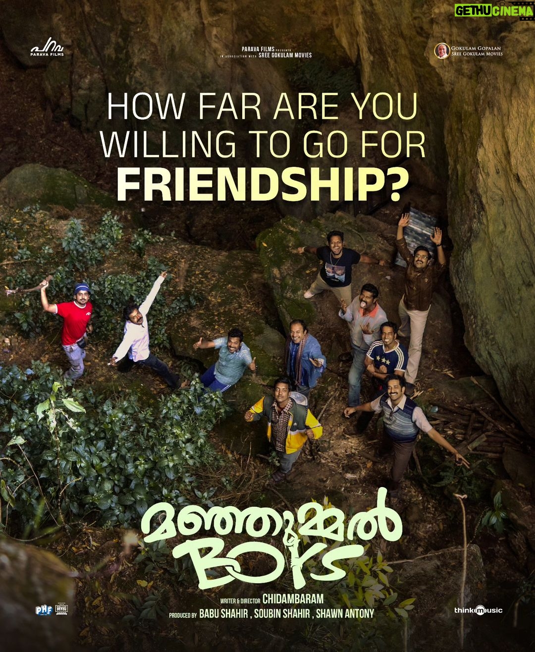 Soubin Shahir - 148.9K Likes - How far are you willing to go for FRIENDSHIP???
#ManjummelBoys In Theatres Near You ☺️
.
@manjummelboysthemovie
@__chidambaram__
@paravafilms
@sreegokulammoviesofficial
@babu_shahir
@soubinshahir
@antony_shawn
@sreenathbhasi
@balu__varghese
@ganapathisp_official
@jean.lal
@deepakparambol
@abhiramradhakrishnan_
@arunthekurian
@khalidh.rahman
@vishnu_reghu__
@chanduveeyyy
@shyju.khalid
@sushintdt
@vivek__harshan
@ajayanchalissery
@masharhamsa
@ronexxavier4103
@binacan4516
@nitin_mick
#sarcasanam
@rohith_ks
@sksreerag
@nithin.k.p
@vaisakh_c_
@jinubro7
@yellow_tooths
@eggwhitevfx
@thinkmusicmalayalam
@dreambig_films
@pharsfilm