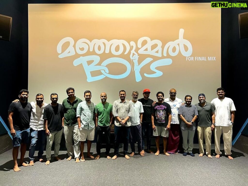 Soubin Shahir Instagram - Final mix ✅ . keep waiting! the boys are coming 🔥 Feb 22 , Thursday release