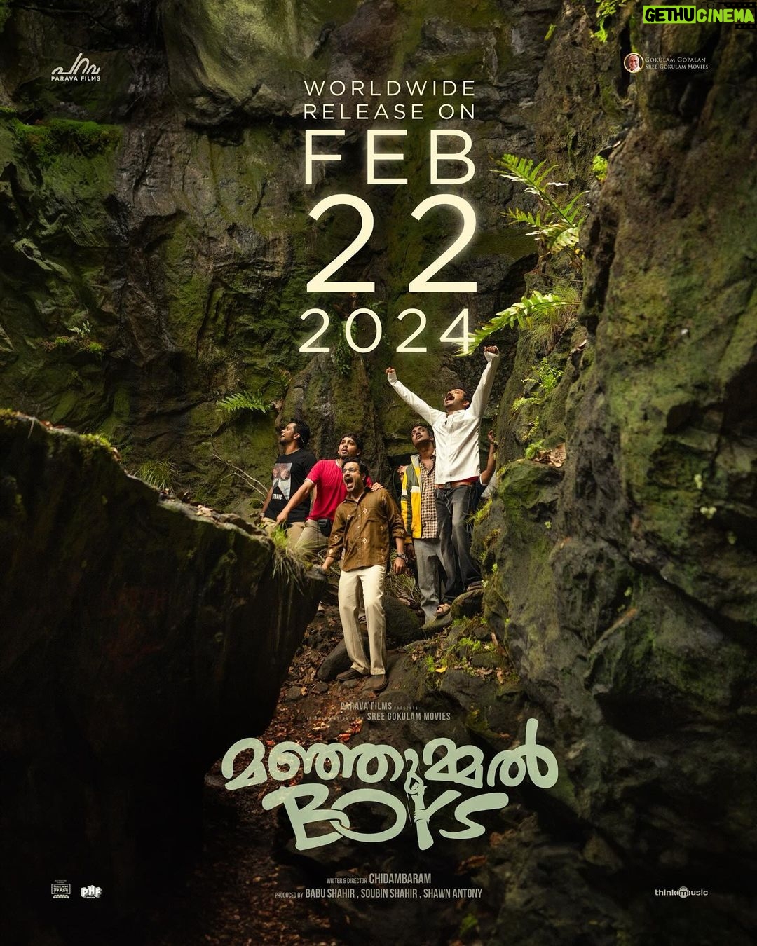 Soubin Shahir Instagram - @manjummelboysthemovie @__chidambaram__ @paravafilms @sreegokulammoviesofficial @babu_shahir @soubinshahir @antony_shawn @sreenathbhasi @balu__varghese @ganapathisp_official @jean.lal @deepakparambol @abhiramradhakrishnan_ @arunthekurian @khalidh.rahman @vishnu_reghu__ @chanduveeyyy @shyju.khalid @sushintdt @vivek__harshan @ajayanchalissery @masharhamsa @ronexxavier4103 @binacan4516 @nitin_mick sarcasanam @rohith_ks @sksreerag @nithin.k.p @vaisakh_c_ @jinubro7 @yellow_tooths @eggwhitevfx @thinkmusicmalayalam @dreambig_films @pharsfilm
