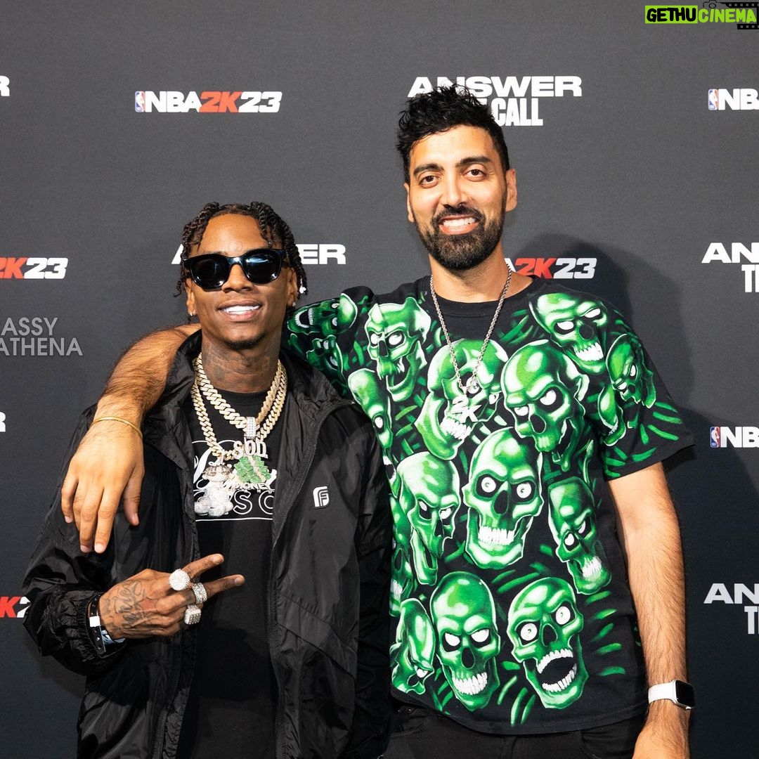 Soulja Boy Instagram - NBA2K23 🏀 coming soon ‼️ First rapper in the new game ✔️🙏🏾