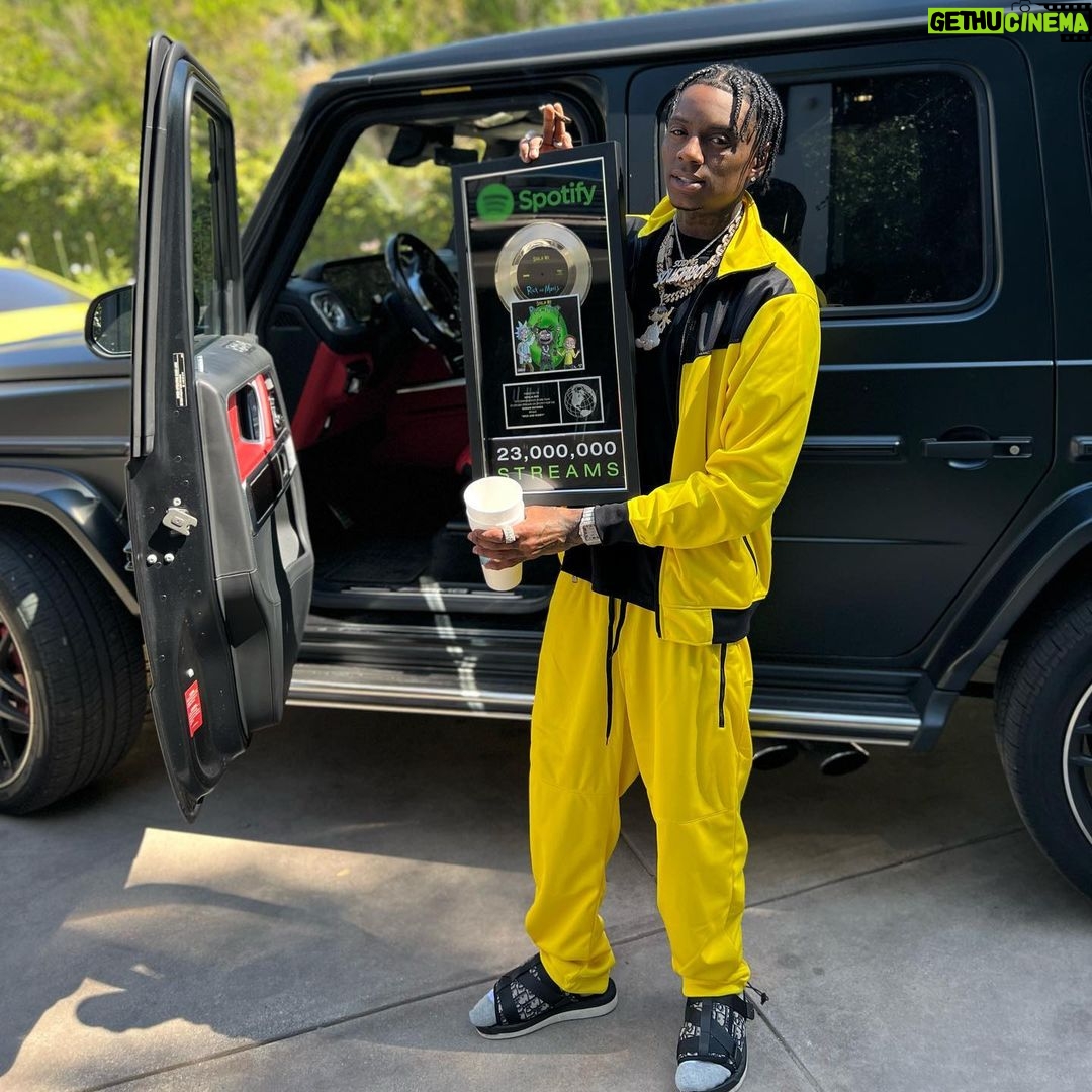 Soulja Boy - 63.1K Likes - Thanks for the support yessirrskiii 🏆🙏🏾