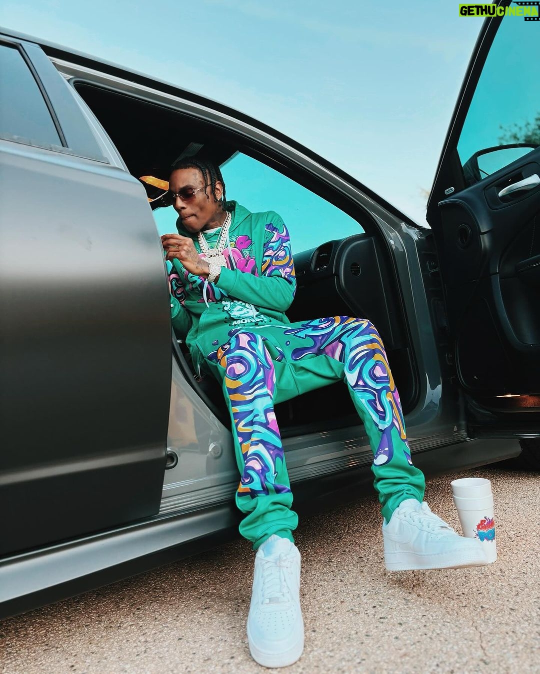 Soulja Boy - 61.6K Likes - shop now: @sodmgbrand new collection 💚🖤✅ #sodmg #sodmgbrand