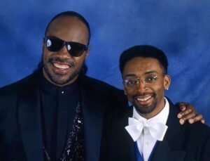 Spike Lee Instagram - This Photo Wuz Taken On The Wedding Day Of Tonya And I. My Brother,STEVIE WONDER Sang “RIBBON IN THE SKY”. 💜💜💜💜