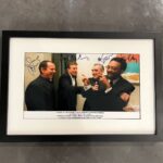 Spike Lee Instagram - This Is One Of My Favorite Photographs. My Brothers JOE PESCI,ROBERT DeNIRO,MARTIN SCORSESE And Myself. We All Signed This Pic Too..I Told ‘Em Da Caption Iz “3 DAGO’S And A MOULIE” WE ALL LAUGHED. IT’S ALL 💜💜💜💜💜💜TRUE STORY. And Dat’s Da “DO THE RIGHT THING-JUNGLE FEVER-SUMMER OF SAM:Truth,Ruth. YA-DIG? SHO-NUFF