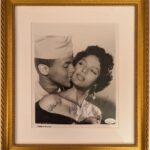 Spike Lee Instagram – A Still Photograph From CARMEN JONES. Directed By Otto Preminger Which Is Signed By DOROTHY DANDRIDGE And HARRY BELAFONTE.🙏🏾💜🙏🏾💜🙏🏾💜