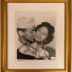 Spike Lee Instagram - A Still Photograph From CARMEN JONES. Directed By Otto Preminger Which Is Signed By DOROTHY DANDRIDGE And HARRY BELAFONTE.🙏🏾💜🙏🏾💜🙏🏾💜
