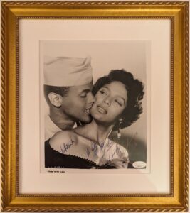 Spike Lee Instagram - A Still Photograph From CARMEN JONES. Directed By Otto Preminger Which Is Signed By DOROTHY DANDRIDGE And HARRY BELAFONTE.🙏🏾💜🙏🏾💜🙏🏾💜